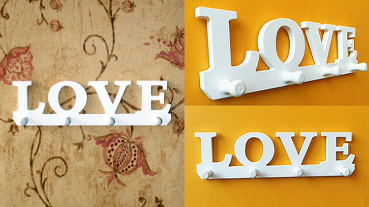 

Вешалка Amoy washes the joy shop LOVE