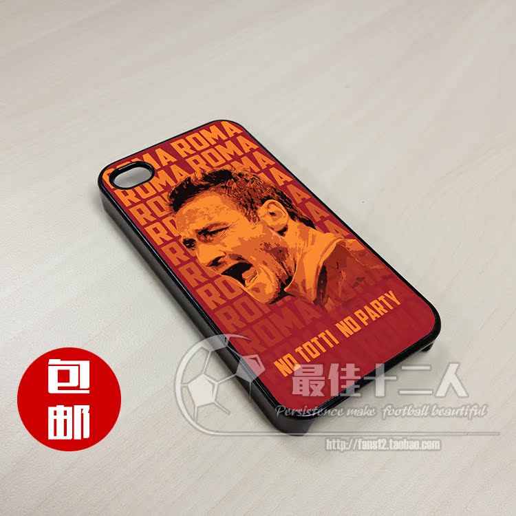 

фанатская атрибутика NO TOTTI NO PARTY Iphone