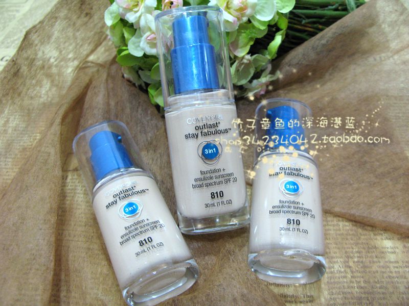 

Жидкость/сливки Cover girl CoverGirl 3in1 810 30ml