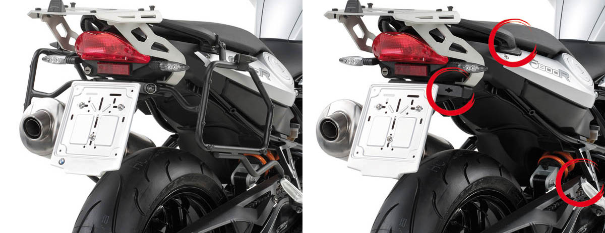 

элемент мотоцикла GIVI BMW F800R (2009-2014) E21 E22