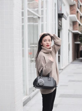 【misschen】超美的"焦糖玛奇朵"包包 单肩手提大牌范儿设计感