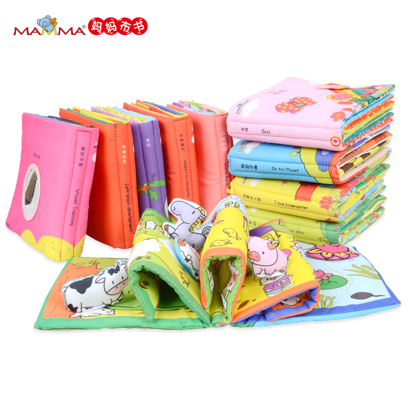 

Детская книга из ткани Mamma 0-6