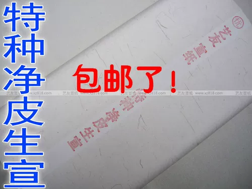 8 -year -sold Paper jiajiang yiyou Сюань бумага Четырех -чистого чистого уборщика Shengsheng Xuansshu Французская картина создание бумага B29