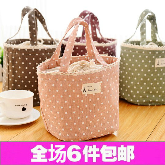 

Сумка для ланчбоксов Cotton dot lunch package
