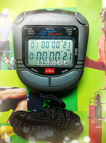 Jinquan Electronic сюжет Watch JD-2II Школа Timber 2 Ряды показали точность 0,01 секунды в наличии