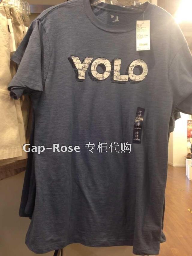 

Футболка мужская GAP 165134 YOLO