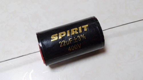 Spirit 400V 22 UF 3%Профессиональная частота осевая лихорадка конденсатор емкость емкость