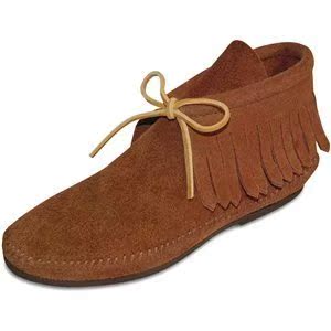 

Искусственный газон Eternal Angel Minnetonka Womens Classic Fringe Boot Hardsole Brown Suede