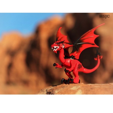 70403 城堡系列 乐高火龙山之战 单独红火龙dragon04 包邮