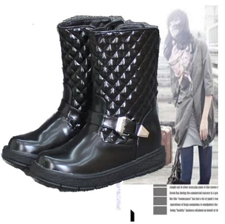 

Женские сапоги 2015Russian Style Women Winter Boots Rain Boots
