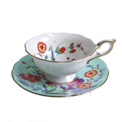 

Чашка кофейная Wedgwood Turquoise Crocus Harlequin