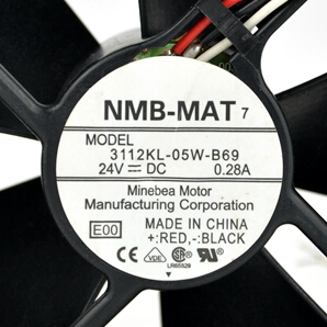 

Вентилятор охлаждения NMB 8032 24V 0.28A 3112KL-05W-B69