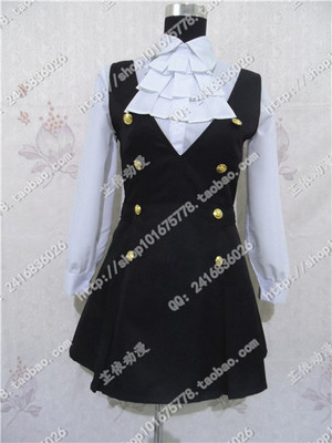 taobao agent Demon Fox X servant SS White Ghost Academy Lao Die Daily Server Step Leaves more cosplay women's clothing