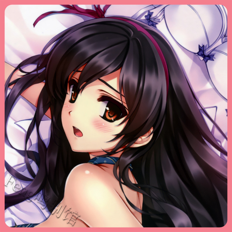 深崎暮人原创人物等身抱枕二次元动漫性感美女抱枕黑丝足控宅物