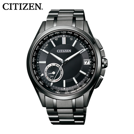 citizen西铁城新品光动能卫星对表男表cc3015-57e