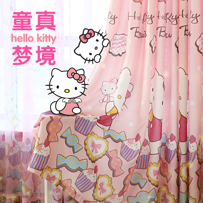 

Шторы тканевые HelloKitty
