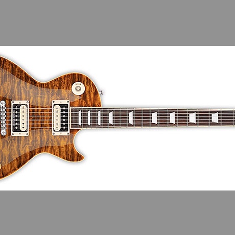 日产edwards/爱德华兹 e-lp-125sd/qm tiger eye 电吉他