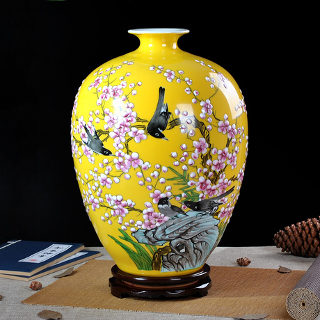 【花鸟花瓶】_景德镇陶瓷器图片_价格_搭配分享 - 爱逛街