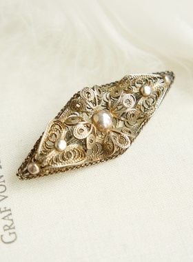 giovanni torlonia美国进口全新闪亮复古首饰狮子徽章中性胸针