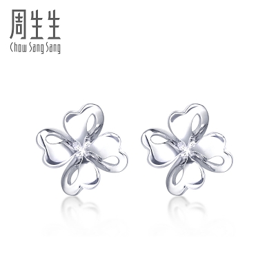 

Серьги Chow Sang Sang 83980e Pt950 T20d