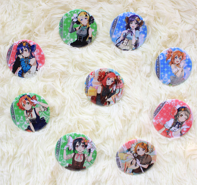 taobao agent Glossy crystal, badge, clothing, big props, cosplay