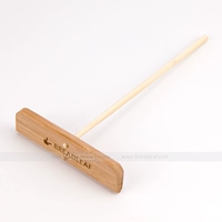 Блин нанчжу -Рукоятка яичного пирога фрукты бамбуковой скребок для скребки и кастрюля с электрическим пирогом