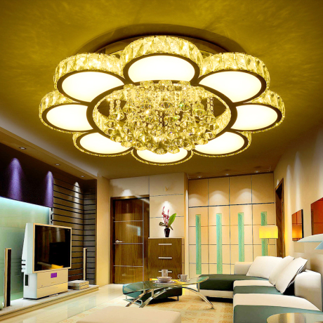 【浪漫led水晶灯】_客厅圆形水晶灯图片_浪漫圆形水晶灯价格_搭配分享