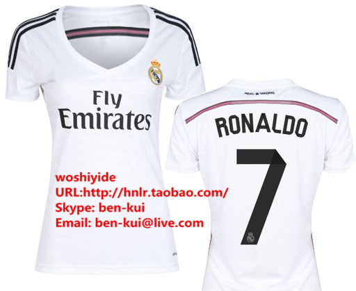 

Футбольная форма OTHER 14/15 Real Madrid Home Football Jerseys Women Girl 11 BALE