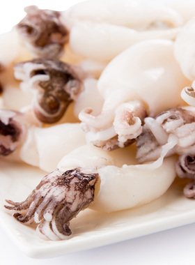 即食味付墨鱼仔日式墨鱼仔寿司料理前菜小吃冷冻200g寿司必备材料