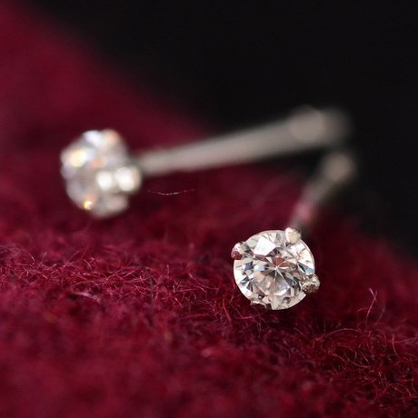 【锆石耳钉】_纯银锆石耳钉图片_银饰锆石耳钉价格_搭配分享 - 爱逛街