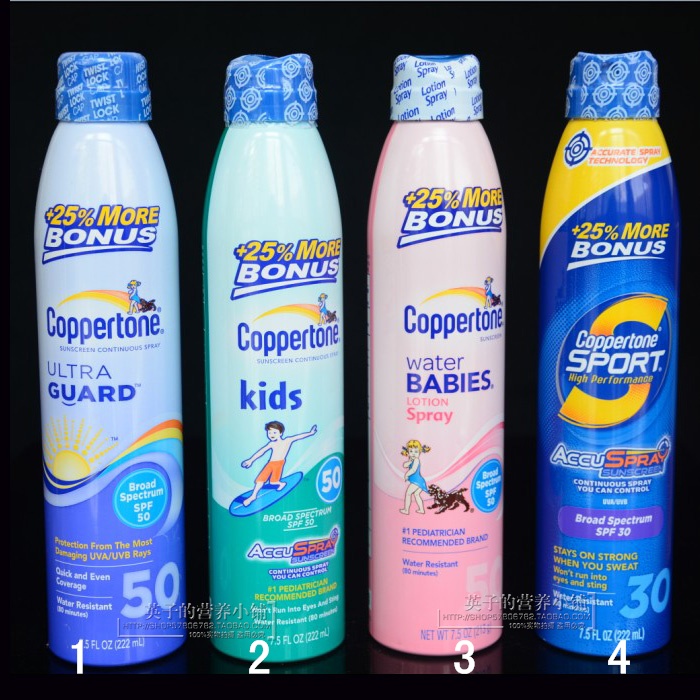 

Солнце Coppertone SPF50