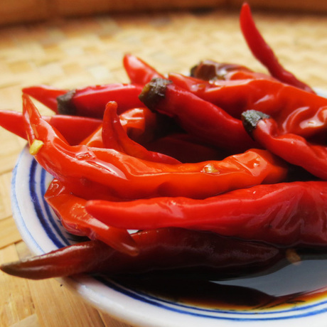 农家自制酱腌辣椒 红辣椒 媲美剁辣椒及辣椒酱 入口味醇香辣