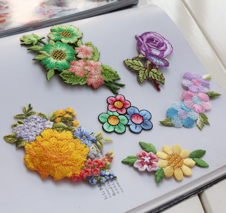 【刺繡貼花】_手工布貼圖片_diy衣服補丁貼價格_搭配分享 - 愛逛街