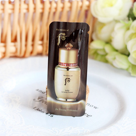 大鱼韩国带回whoo后天气丹三合一秘贴自生精华素小样密贴不限年龄