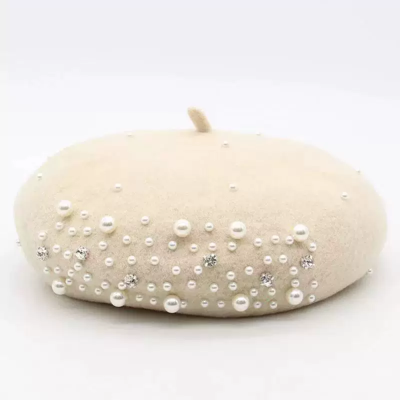 BeRET LADY CAP WOOL WINTER HAT Warm беретки