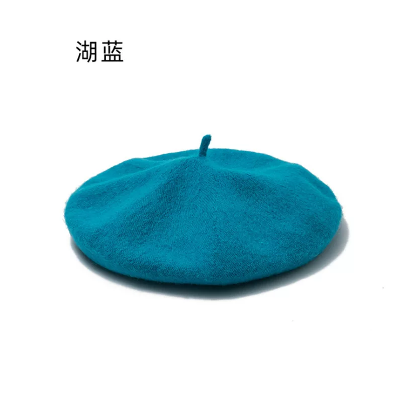 BeRET LADY CAP WOOL WINTER HAT Warm беретки