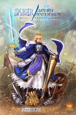 taobao agent [Spot] Fire Phoenix Fate Zero FGO Altolia Saber GK statue pre -sale
