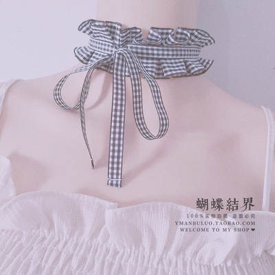 taobao agent Choker, chain for key bag , Lolita style