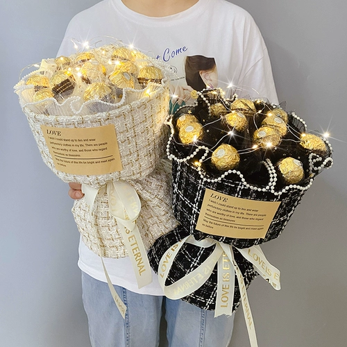 Акриловый брендовый набор материалов на день Святого Валентина, DIY, букет