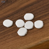 16#Белый эллипс Большой ушной прокладку [2]