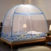Miễn phí lắp đặt lưới chống muỗi yurt 1,8m giường 1,2m 1,5 ký túc xá sinh viên nhà chống trẻ em 2 tấm chống muỗi 1 - Lưới chống muỗi