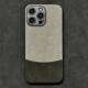 Two Tone Unique New Phone Cases Covers Suede Microfiber High End Premium Business iPhone 16, iPhone 16 Plus, iPhone 16 Pro, iPhone 16 Pro Max