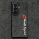 Trendy Fashionable Chrome Hearts Scroll Embossed Phone Case for Samsung Galaxy Z Fold 6