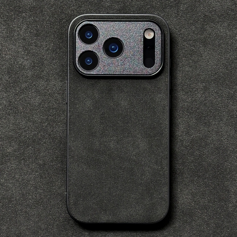 ALCANTARA Suede Microfiber 17, 17 Air, 17 Pro, 17 Pro Max iPhone Case