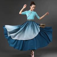 Во второй половине дня магазин Sun Yijia любит в Sirkin Lacuo Tibetan Dance Performance Skirt Юбка