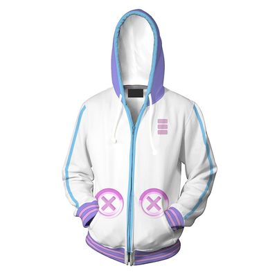 taobao agent Cardigan with zipper with hood, sports sweatshirt, 3D