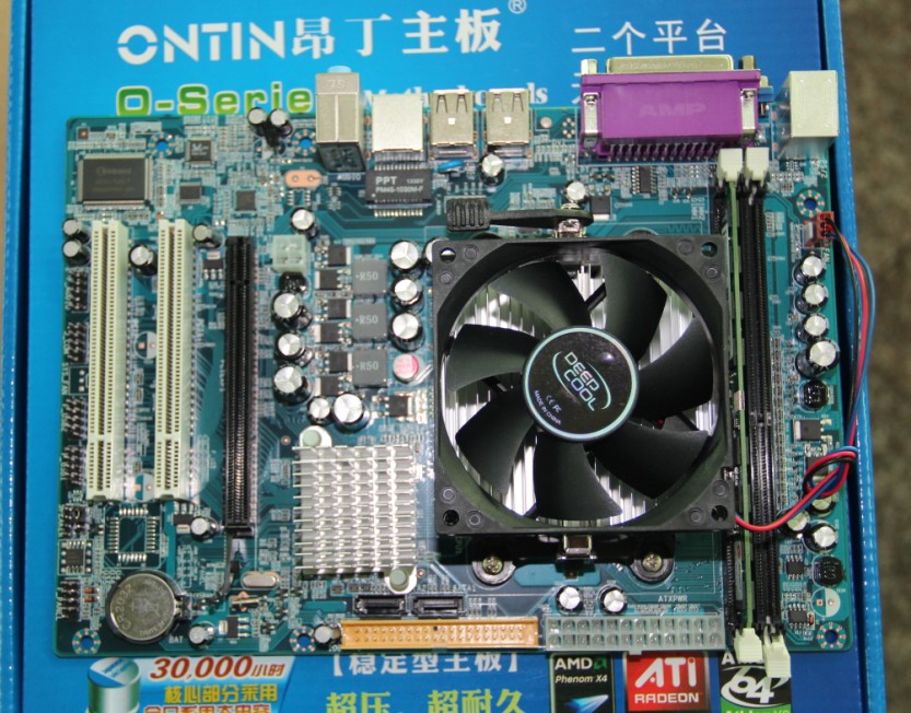

Материнская плата Intel C61/C68 AMD3800+5200+ CPU2G G41