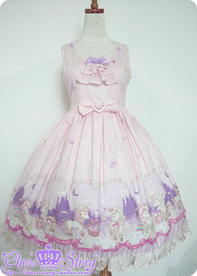 taobao agent [The Unicorn Castle] Unicorn Castle series vest dress jsk spot