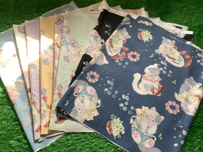 taobao agent Genuine Japanese multicoloured cloth, Lolita style, children's clothing