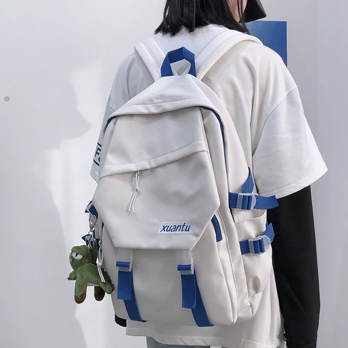 Брендовый ранец, японская универсальная сумка через плечо, вместительный и большой рюкзак, для средней школы